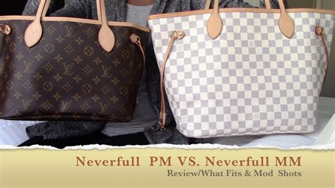 lv neverfull mm vs pm|Altro.